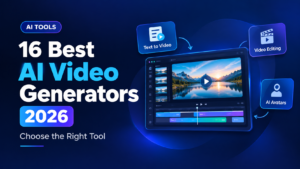 Comparison of AI video generators for text-to-video, editing, social clips, and AI avatars